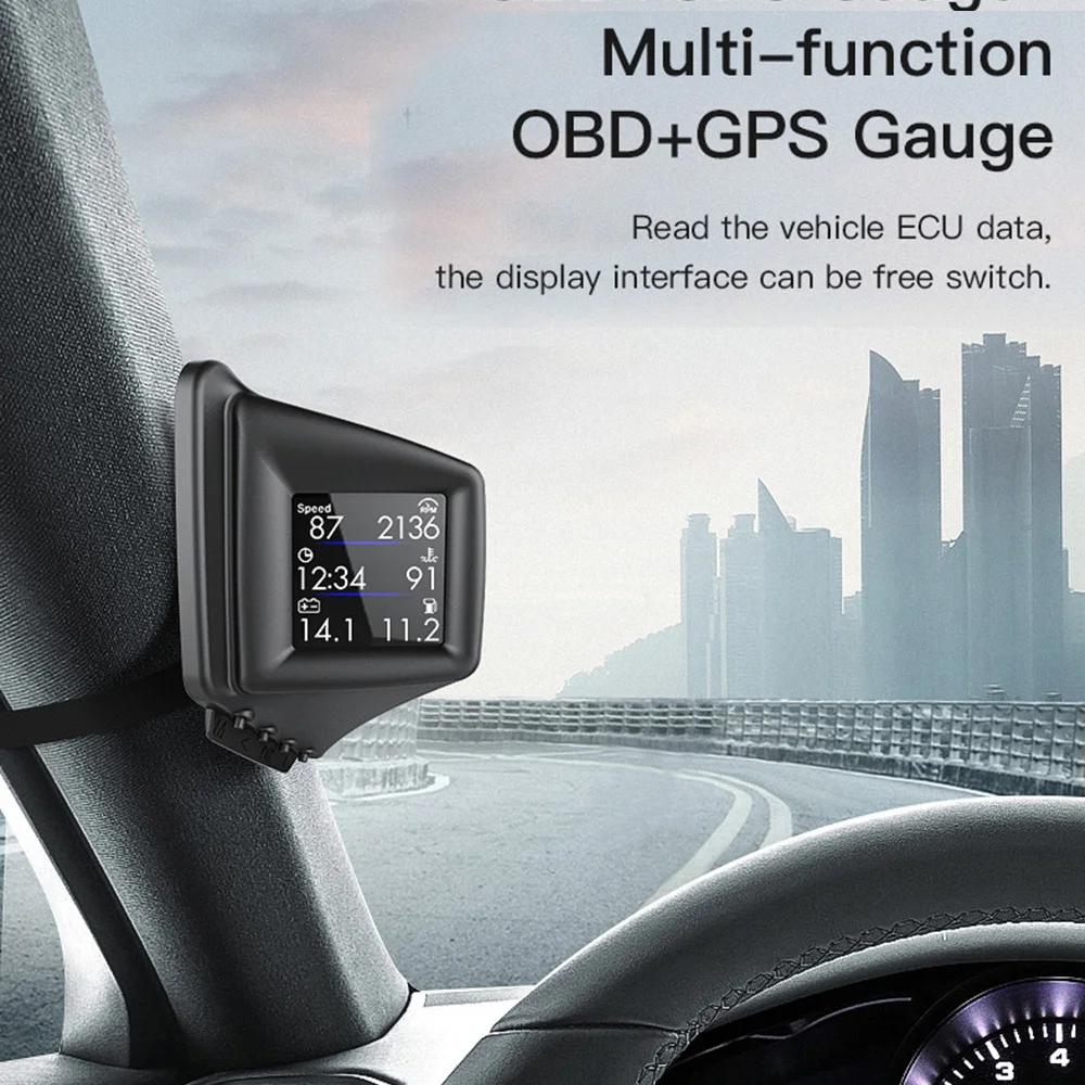 º ǻ  ÷ ڵ Ÿڹ, ͺ  з RPM  ӵ, A401 HUD OBD2 + GPS, ǰ